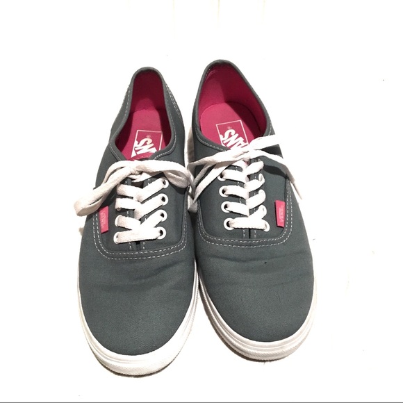 Vans Shoes - Vans Blue/Gray and pink